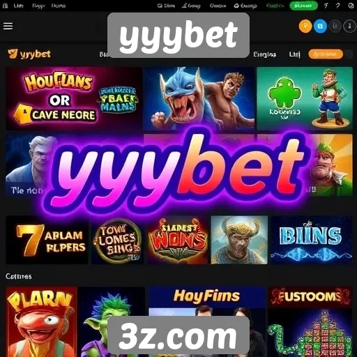 Variedade de jogos oferecidos por yyybet